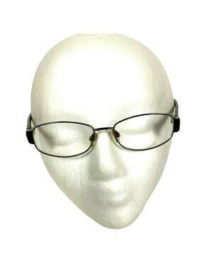 Sophia Loren Womens Eyeglasses M178 Zyloware Brown Metal Frame 54-17-135